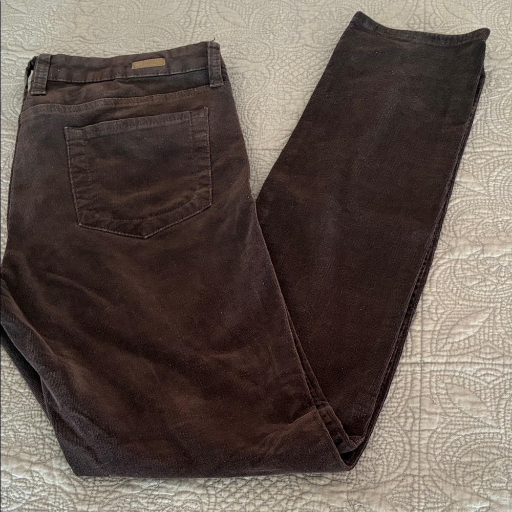 Kut from the Kloth Dark Brown Corduroy Pants